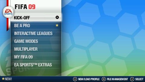 FIFA Soccer 09 screenshot 5 for PSP